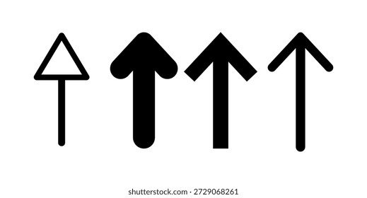 Setas com Vários Estilos Definem o Vetor