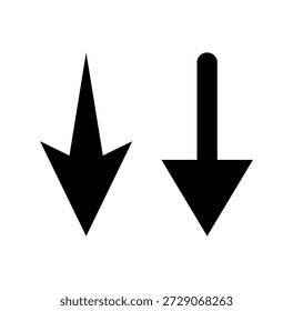 Setas com Vários Estilos Definem o Vetor