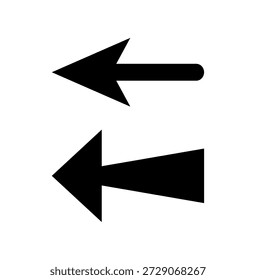 Setas com Vários Estilos Definem o Vetor