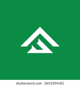 Setas Negative Space Letter F Logo Design Vetor Template