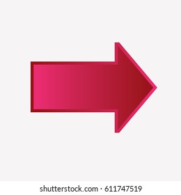 Arrows on light background for you design