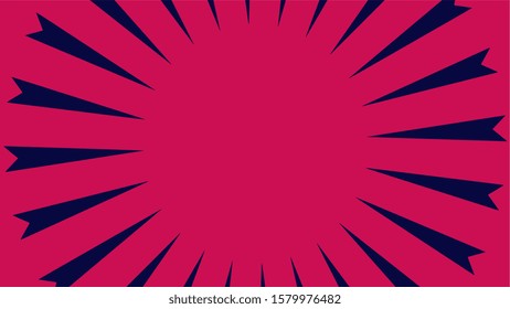 Arrows on the outside on a pink background