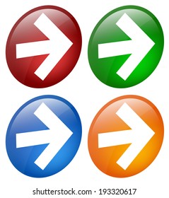 Arrows on spheres