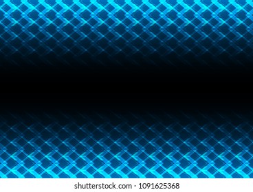 Arrows overlapping as network in dark tone, Technology abstract and communication concept, Vector illustration background.
