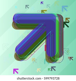 arrows pattern design