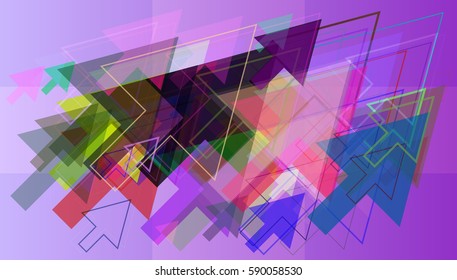 arrows pattern template