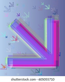 arrows pattern vector