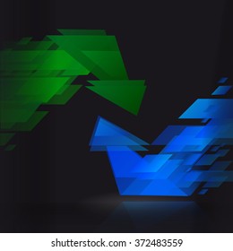 Arrows pictogram refresh reload rotation loop sign set.