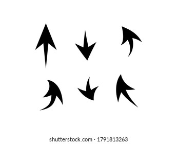 Arrows Pointer Vector Template Set