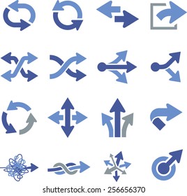 Arrows and pointers icons