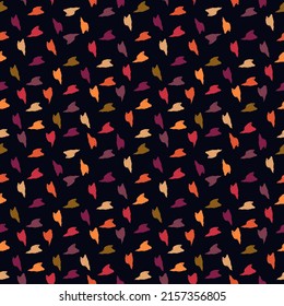 Arrows, pointers motif seamless pattern. Paint brush design background. Freehand modern minimal ornament. Trendy handdrawn doodle geometric print. Artistic hand drawn abstract vector wallpaper