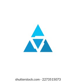 Arrows pointing up and down. Vector symbol.