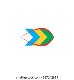 arrows right direction design symbol vector