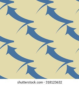 Arrows seamless pattern