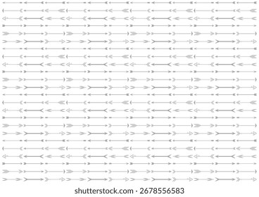 arrows seamless pattern background vector design