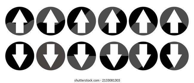 Arrows with a set of 12 in black and gray