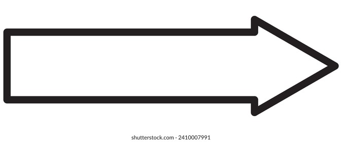 Filas marcadas. Colección de iconos de flecha. Establece flechas o diseño web diferentes. Estilo plano de flecha aislado en fondo blanco - vector de stock.