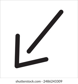 Arrows set. Arrow icon collection. Set different arrows or web design. Arrow flat style isolated on white background - stock vector.