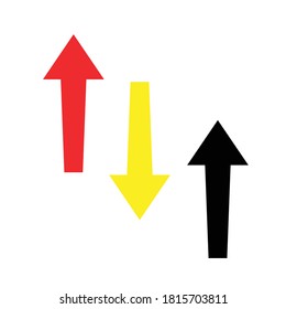 Arrows set icons. Arrow icon. Arrow vector collection. Arrow. Cursor. Modern simple arrows. Vector illustration