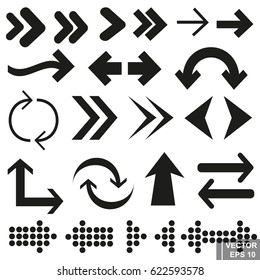 Arrows. Set. Specify. Icon For your design.