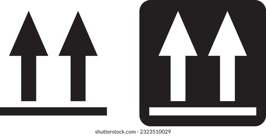 Arrows side up icon vector illustration design