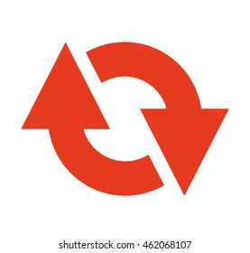 arrows signal index icon vector illustration design
