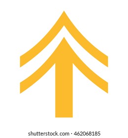 arrows signal index icon vector illustration design