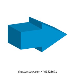 arrows signal index icon vector illustration design