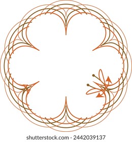 Flechas inteligente mendela diseño vector e ilustración arte.