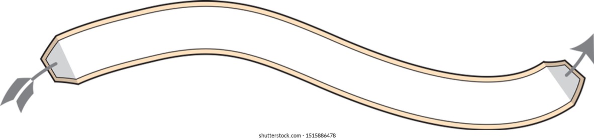 Arrows and spaces to fill words