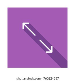  arrows square flat