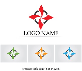 Arrows Stars Logos Stock Vector (Royalty Free) 655442296 | Shutterstock