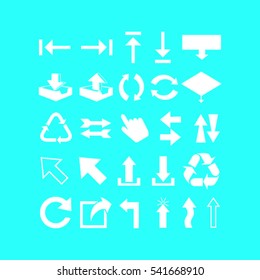Arrows symbol.Vector illustration