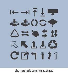 Arrows symbol.Vector illustration