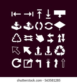 Arrows symbol.Vector illustration
