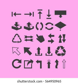 Arrows symbol.Vector illustration