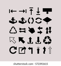 Arrows symbol.Vector illustration