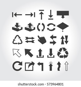 Arrows symbol.Vector illustration