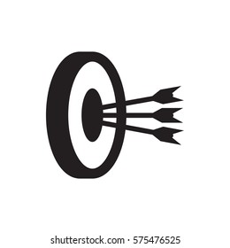 arrows in target icon.