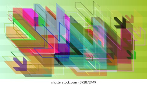 arrows template art
