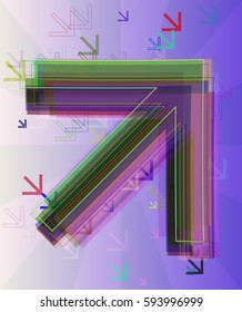 arrows template art