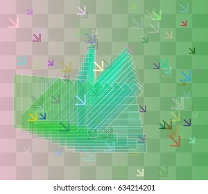 arrows template icon