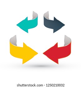 Arrows. Vector Arrow Symbol Set.