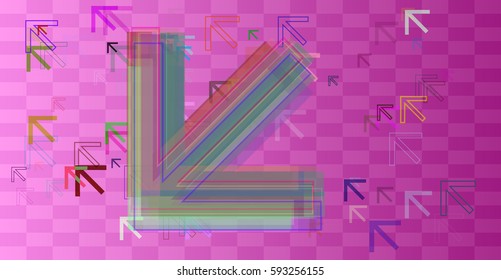 arrows vector background