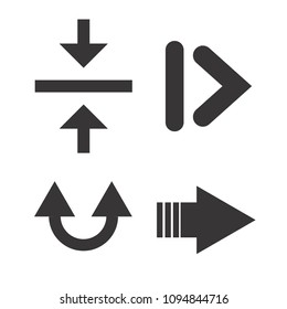 Arrows vector collection