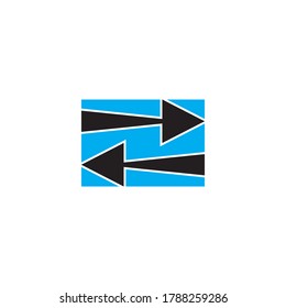 Arrows vector design ilustration templat