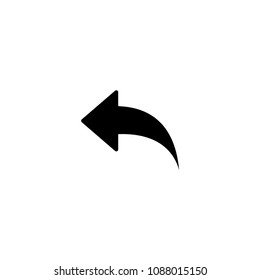 Arrows vector with elegant style and black color