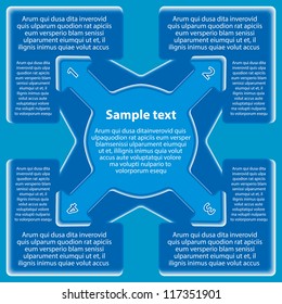 Arrows vector elements for design