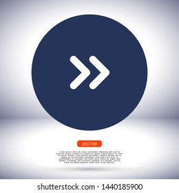 arrows vector eps 10 icon , Lorem ipsum flat design