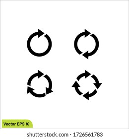 Arrows vector eps 10. Set flat different arrows isolated on white background.